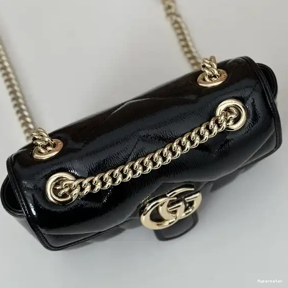 Hyperpeter GUCCI GG bag-23*14*6CM MARMONT 0522